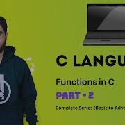 Function In C Part 2 C Tutorial In Hindi 24