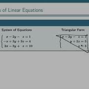 Triangular Form
