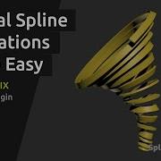 Create Helical Spline Animations Easily SuperHelix 3ds Max Plugin Tutorial