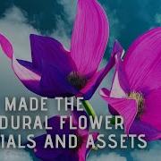 Blender Flower Modelling And Textures For Geometry Nodes Flower