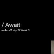Async Await HackYourFuture JavaScript 3