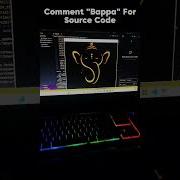 Lord Ganesha Art Python Turtle Creative Coding Project 2025 Coding Viralvideo Shorts