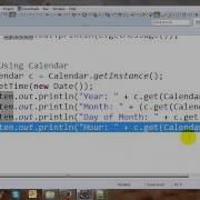 Date Calendar And Time In Java