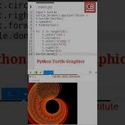 Python Turtle Graphics Design Python Shorts Coding Status Video Python Turtle Shorts