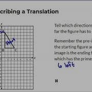 Describing A Translation