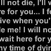Three Days Grace Time Of Dying Lyrics