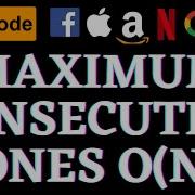 Max Consecutive Ones Leetcode Python Solution Python