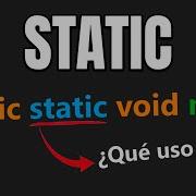 Para Qué Sirve El Modificador STATIC De Java Curso Maestro De JAVA Episodio 33
