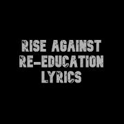 Rise Against Re Education Lyrics
