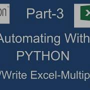 Python Automation Read Write Multiple Cells Data From Excel Python Tutorial Nitya Cloudtech