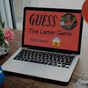 Guess The Letter C Game In C Part 2 With Source Code