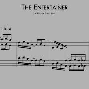 Scott Joplin The Entertainer Score Video