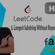 Longest Substring Without Repeating Characters Leetcode 3 Medium Hindi