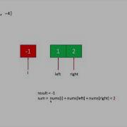 LeetCode 3sum Closest Example