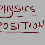 PHYSICS POSITION AND REFERENCE POINT