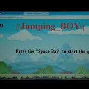 JavaScript 2D Game Jumping Boy