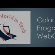 WebGL Color Picker Program Computer Graphics