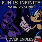 FNF Majin Sonic Vs Sonic Cover Endless Vs Sonic Exe Hard Mods Exe Redrawn Majin