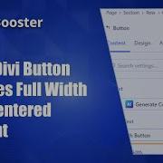 Make Divi Button Modules Full Width With Centered Content