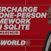 Stephen Margheim SQLite On Rails Supercharging The One Person Framework Rails World 2024