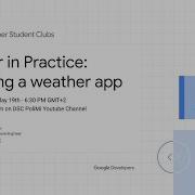 Flutter In Practice Building A Weather App