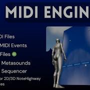 UE5 Plugin MidiEngine 3 MIDI For RhythmGames Audio Visualizers And More
