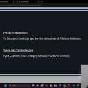 Fileless Malware Detection Version 1