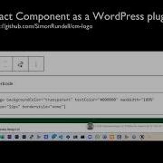 Wordpress Plugin From React Component