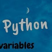 Python 3 5 Variables
