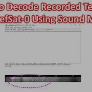 Trying To Decode Recorded Telemetry Of BeliefSat 0 Using Sound Modem