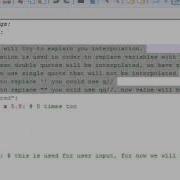 Perl Beginner Tutorial Interpolation Range Operator Part 3