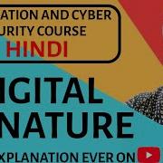Basics Of Digital Signature Explained In Hindi