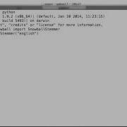 Stemming With NLTK