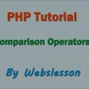 Comparison Operators PHP Beginner Tutorial