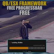 QB ESX Progress Bar Бесплатный скрипт Fivem Установка и демонстрация