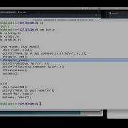 ED 201c Linux Buffer Overflow Command Injection