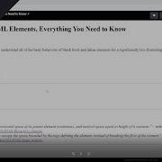 HTML Block Level And Inline Elements Everything You Need To Know HTML Tutorial