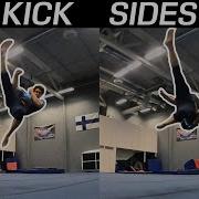 540 Kick And Sideswipe Tricking Tutorial