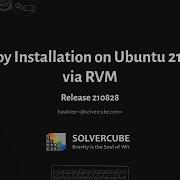 Ruby Installation On Ubuntu 21 04 Via RVM R210828