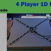 4 Player 1 D Pong Made With CircuitPlayground And CircuitPython