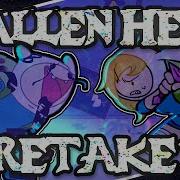 FNF COVER FALLEN HERO RETAKE But Finn And Fionna Sings It