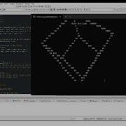 ASMR Programming Coding A Rotating 3D Cube No Talking