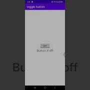 Toggle Buttons In Android Androidstudio Viral