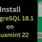 How To Install PostgreSQL 18 1 On Linux Mint 22