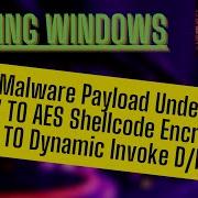Bypass Windows Defender With C AES Payload And Dynamic Invoke D Invoke