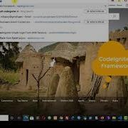 Codeigniter Installation Using Composer