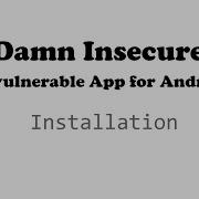 DIVA Android Damn Insecure And Vulnerable App For Android Installation 39