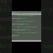 All Supported Message Box In Tkinter Python Python Tkinter Gui Shorts By Concisecoder