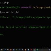 PHPACKER Self Contained PHP Executables Build Once Run Anywhere