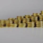 Coin Stack Time Lapse Stock Video